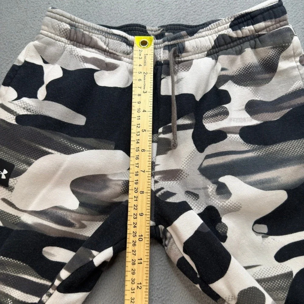 Under Armour Rival Fleece Camo Joggers Loose Fit Size YLG Activewear Sweatpants